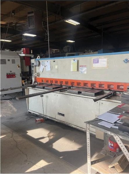 1/4″ x 10′ LVD HST-C 25/10 Hydraulic Shear, 1994