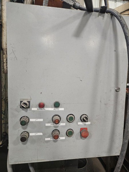 750 Ton Etchells Hydraulic Coining Press, 1975