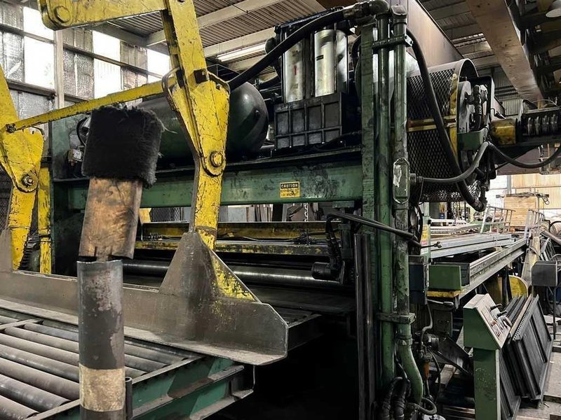 72" x 0.142" x 50,000# Herr Voss Cut To Length LineSTOCK# 3553