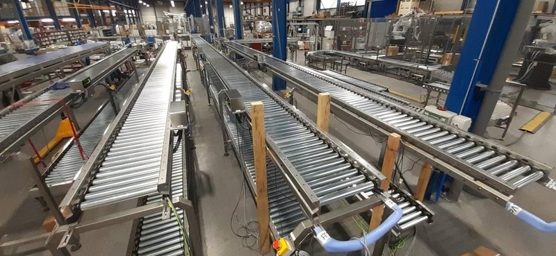 Pattyn Case Packing &amp; Palletizing Line – 2022 – Includes Inserter, Filler, Closer &amp; Conveyors