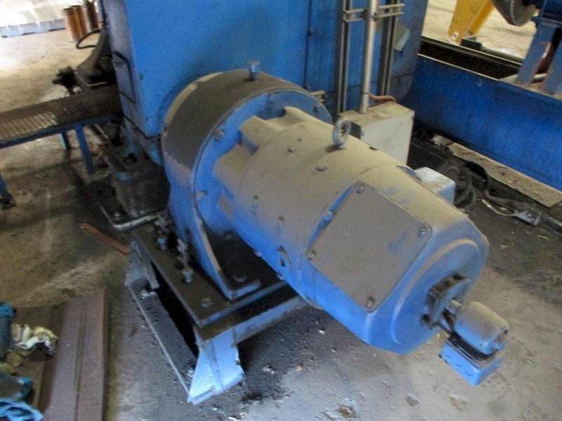 24&quot; X 10&quot; FARREL 4-ROLL &quot;INVERTED L&quot; RUBBER CALENDER ROLLING MILL WITH PAYOFF: STOCK #17226