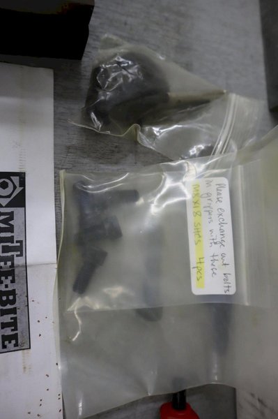 Mitee-Bite Loc Jaw System for use with 4th or 5th Axis Machines- Auction Item