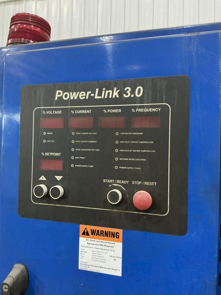 175 kW INTER-POWER INDUCTION POWER-LINK 3.0 PREHEAT SYSTEM WITH 12" DIAMETER HEATER TUNNEL: YOBRO #25860