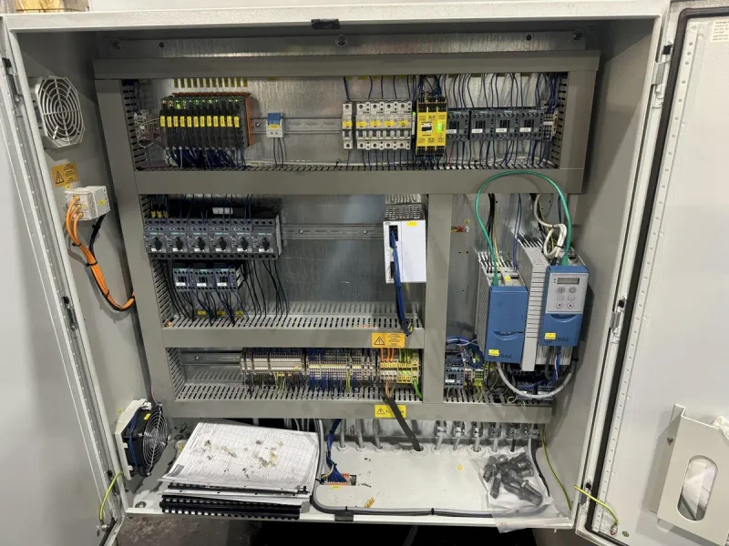 USED BEHRINGER 20" X 16" DUAL POST AUTOMATIC BANDSAW MODEL HBE 411A, Year: 2021