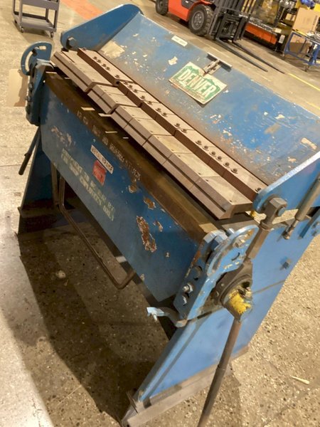 DENVER MKHIC201396 Pan-Hand Press Brake USED