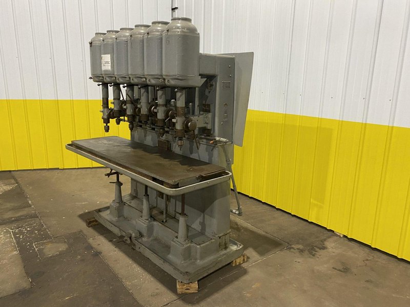 6 SPINDLE LEELAND GIFFORD GANG DRILL: STOCK #18509