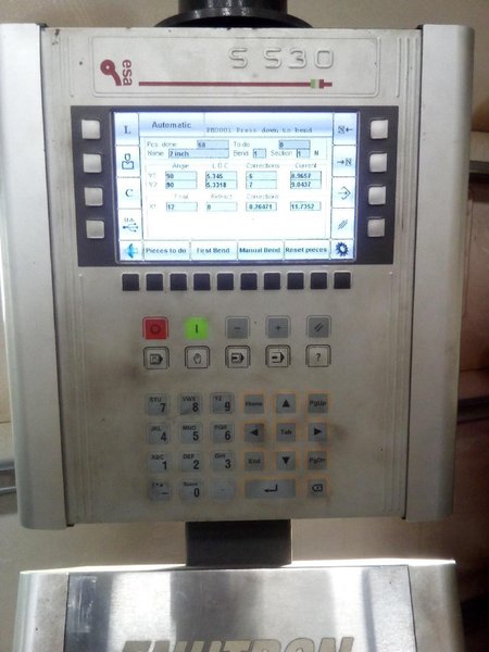 110 Ton x 10′ Darley EHP 110–31/25 Hydraulic Press Brake, 1984 – Retrofit 2014