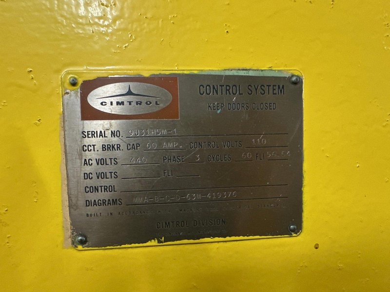 #3 X 72&quot; X 18&quot; CINCINNATI MODEL #330-18 VERCIPOWER HORIZONTAL MILLING MACHINE: YOBRO #24517