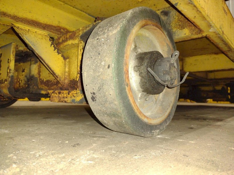 10,000 LBS X 4' X 9' HEAVY DUTY MOBILE TRANSFER / MOVING CART: STOCK #23518