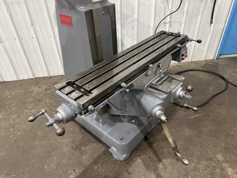 2 HP BRIDGEPORT RAM TYPE VERTICAL MILL: STOCK #77516