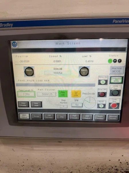 NIDEC - CHS Coil Feed Line 20,000 Lbs. x 48&quot; Wide x .125&quot;