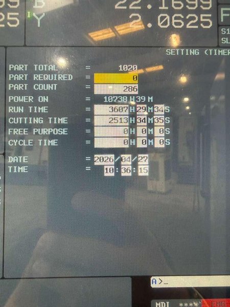 Doosan Puma 2600SYII CNC Lathe – 2021 C Axis Live Tooling, Sub Spindle, Y Axis
