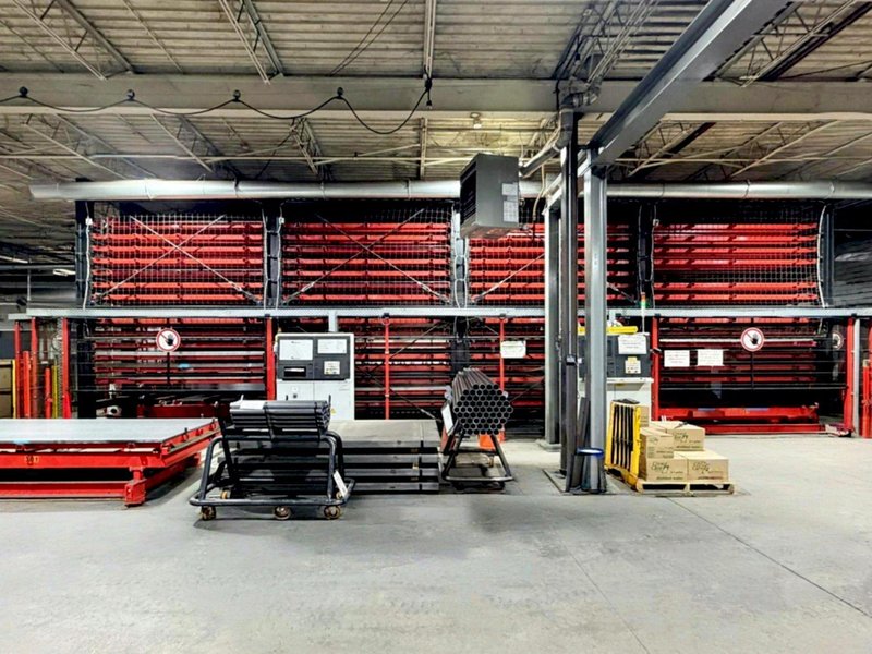 Kasto Uniline Sheet Metal In-Line Storage System