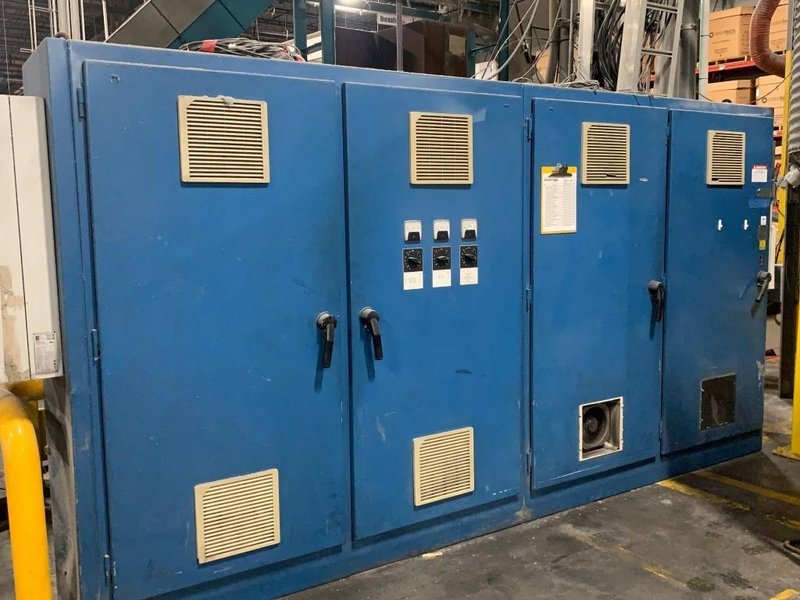 Davis Standard Used 4.5&quot; Ram Stuffing Cascade Pelletizing Line, Xaloy Water Ring Pelletizer