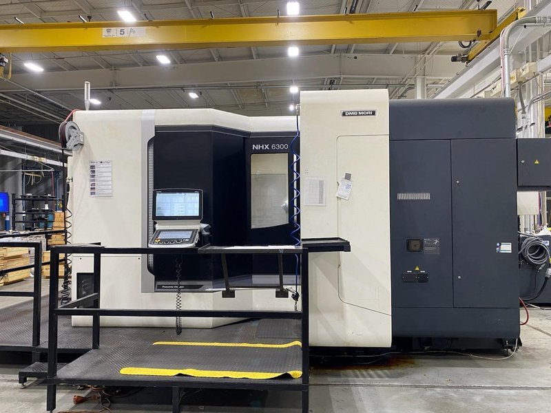 2018 DMG Mori NHX 6300 Gen 2 Used CNC Horizontal Machining Center For Sale