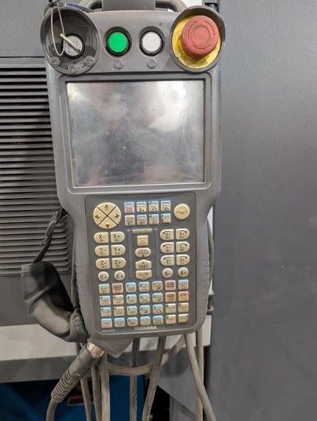 Yaskawa Motoman ArcWorld System AW1000 Robotic Welding Cell, 2019 – AR1440 Robot, MSR655 Turntable Positioner