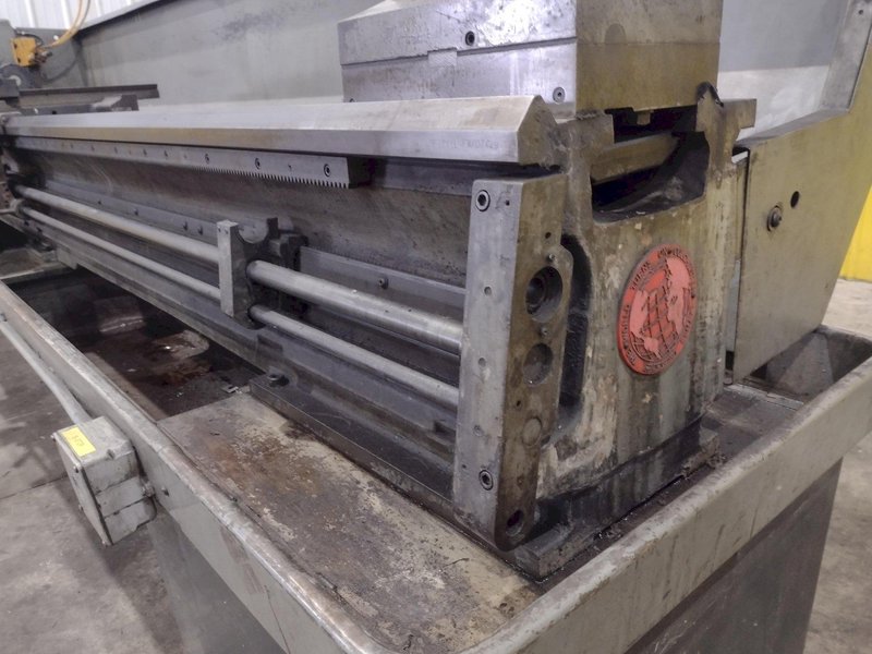 21" x 120" CLAUSING COLCHESTER MODEL #21 ENGINE LATHE 3.5" SPINDLE HOLE: YOBRO #24560