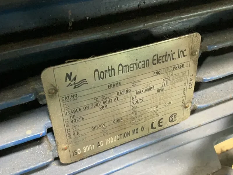 North American Electric Inc 40 Hp Motor W/ Frame - H1840