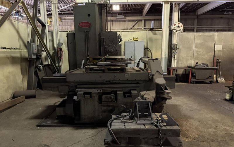 64" X 42" BULLARD DYNAMILL HORIZONTAL BORING MILL. STOCK # 0546226