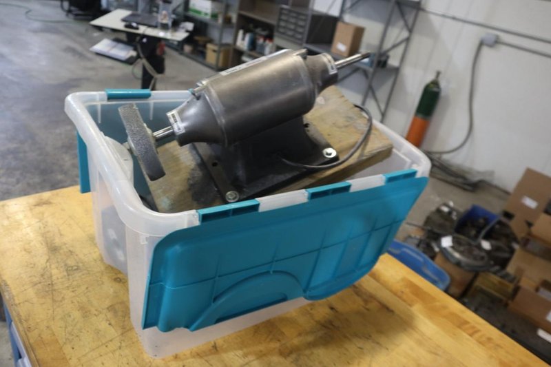 Central Machinery 6&quot; Double End Buffer, with Assorted Buffing Wheels- Auction Item