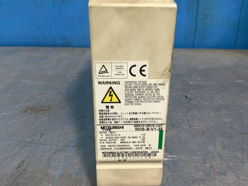 MITSUBISHI ELECTRIC 17 AMPS SERVO DRIVE UNIT   -  MDS-B-V1-35
