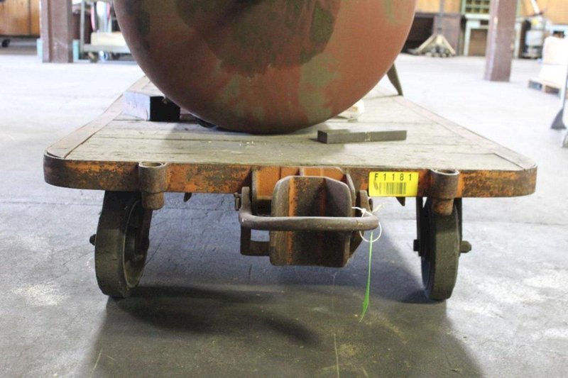 1 TON X 3&#039;6&quot; W X 8&#039; L DIE/MATERIAL CART. STOCK #0681624