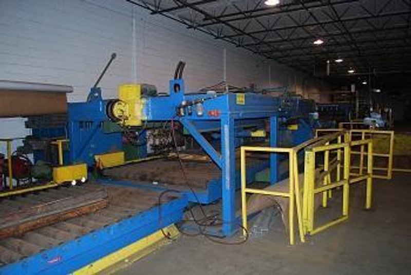 72" x .105" x 20,000# DAHLSTROM CUT TO LENGTH LINE