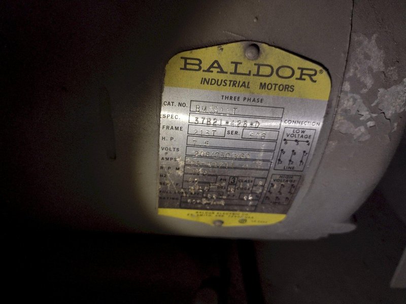 50,000 LB ARONSON MODEL #HD-500VF WELDING POSITIONER: STOCK 24016