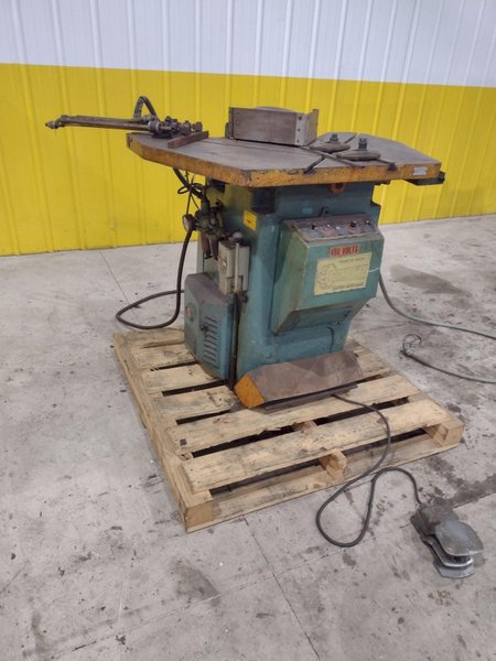 8&quot; X 8&quot; COMACA HYDRAULIC NOTCHER / NOTCHING MACHINE: STOCK #21131