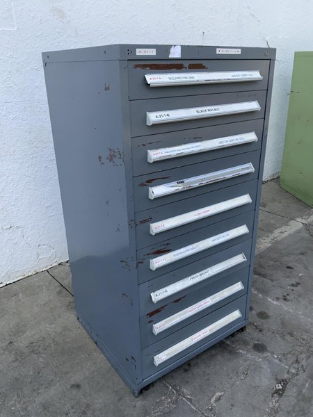 9 DRAWER VIDMAR CABINET: STOCK #81357