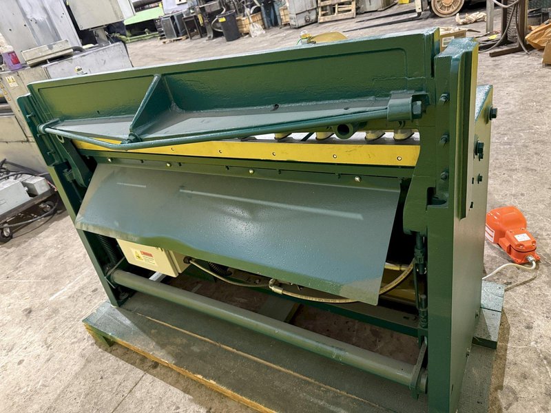 52" X 16 GAUGE NATIONAL MODEL #52-H HYDRAULIC POWER SHEAR, NEW ON SKID: YOBRO #24673