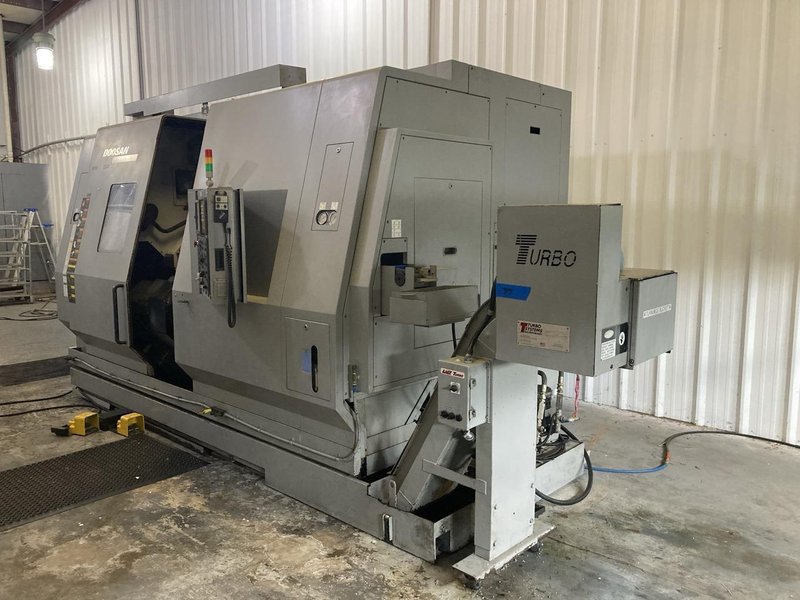 Doosan Puma MX‑2000ST Multi Axis Lathe, 2007 – Live Tooling, Sub Spindle