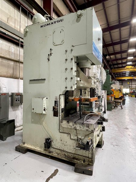 200 ton Komatsu Single Point Gap Press #OBS200-3, New 1990