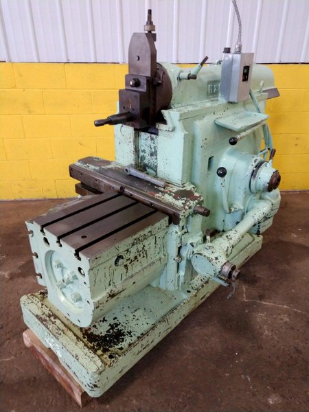 20&quot;&quot; GOULD &amp; EBERHARDT MODEL 16-20 INDUSTRIAL SHAPER WITH UNIVERSAL BOX TABLE: STOCK #13149