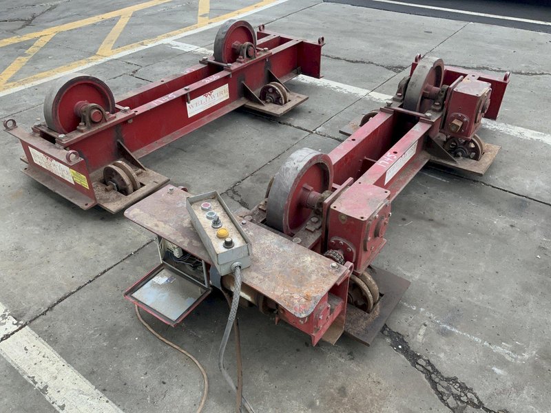 5 TON WELDWIRE WWRI-5 TURNING ROLL SET: STOCK #81015