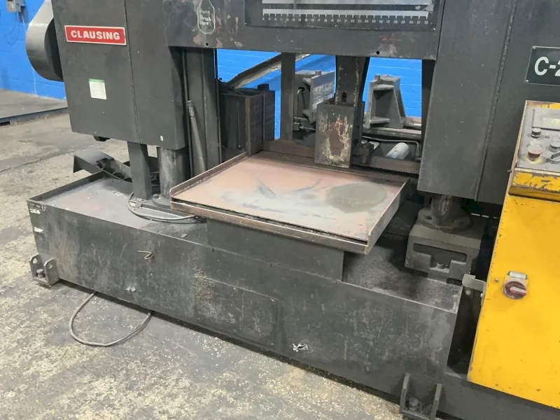 CLAUSING 34" X 24" X 20" HORIZONTAL BAND SAW  -  C-2030NC