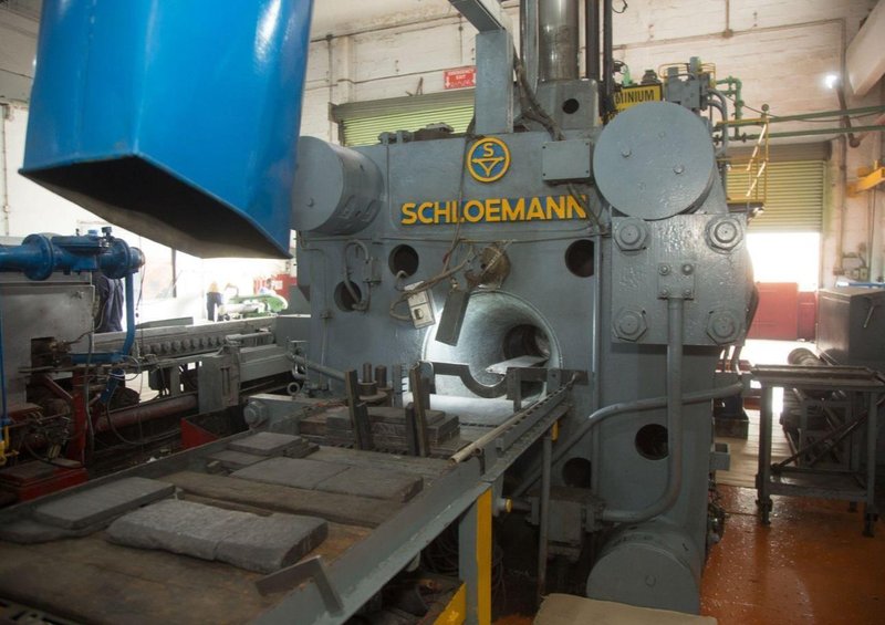 COMPLETE FACTORY FOR PRODUCTION OF ALUMINUM PROFILES(14495)