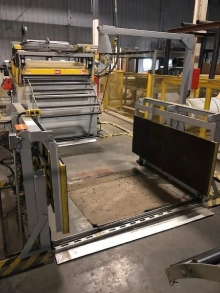 ROWE 10,000 LB X 50&quot; X .074&quot; SERVO FEED LINE, STOCK# 14113J