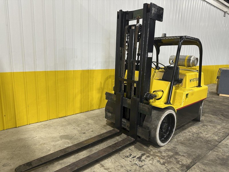 15,000 LBS HYSTER MODEL S150A LP GAS RIGGERS TYPE FORKLIFT: STOCK #22005