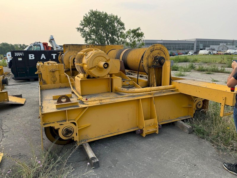 75 TON X 57' SPAN CRANE MFG OVERHEAD BRIDGE CRANE. STOCK  # 0790324