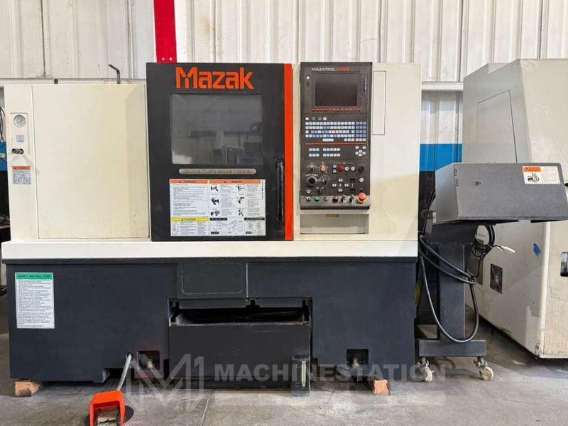 Mazak Quick Turn Smart 150S CNC Turning Center – 8″ Chuck Tool Presetter Tailstock Lathe