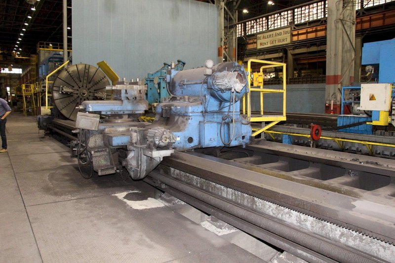 100&quot; X 580&quot; (48&#039;) BETTS MODEL 57R ENGINE LATHE: STOCK 71093