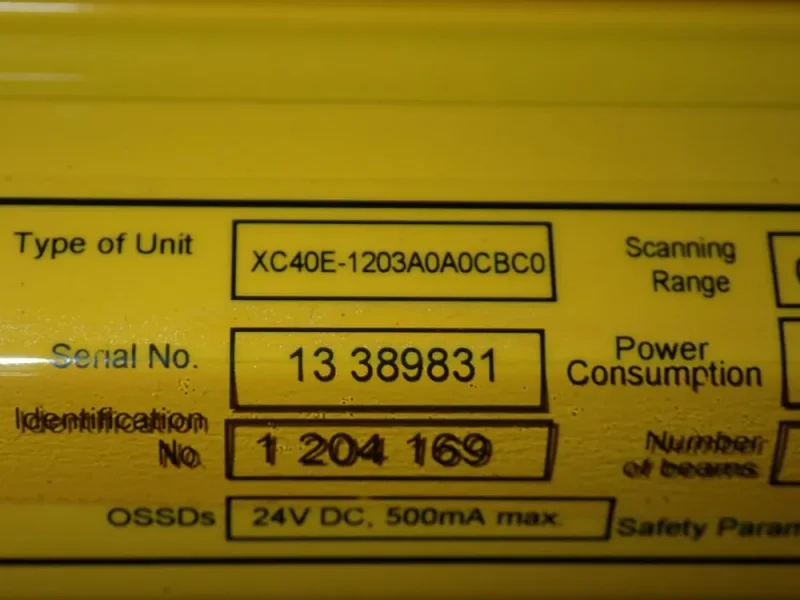 SICK LIGHT CURTAIN SENSOR   -  C4000
