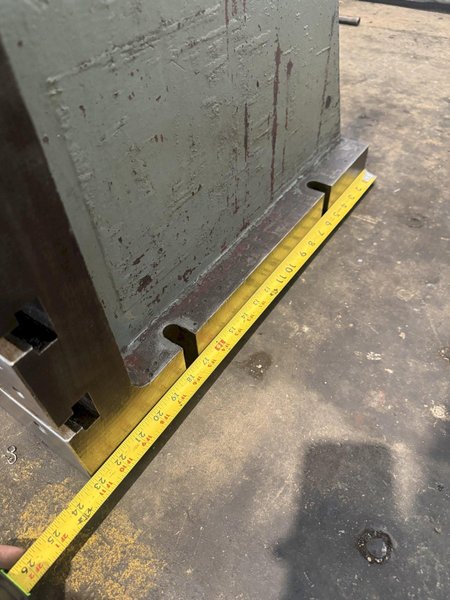 24" WIDE X 46" TALL X 24" DEEP T-SLOTTED ANGLE PLATE SET. STOCK # 0222526