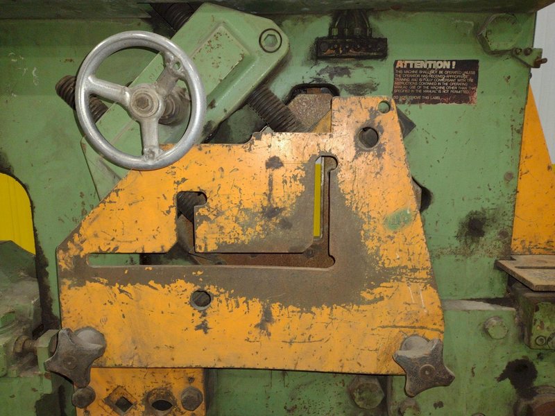 110 TON PEDDINGHAUS &quot;PEDDIWORKER&quot; 1100G HYDRAULIC IRONWORKER: STOCK #22724