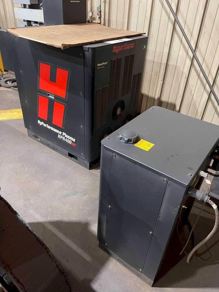 10′ X 12′ AKS C1012 Plasma Cutting System, 2020 – Hypertherm 400XD, Beveling Head, W/Rotary
