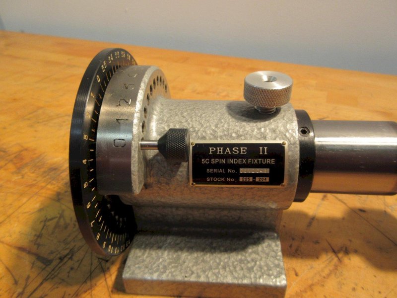 Phase II 5C Spin Index Fixture - Auction Item