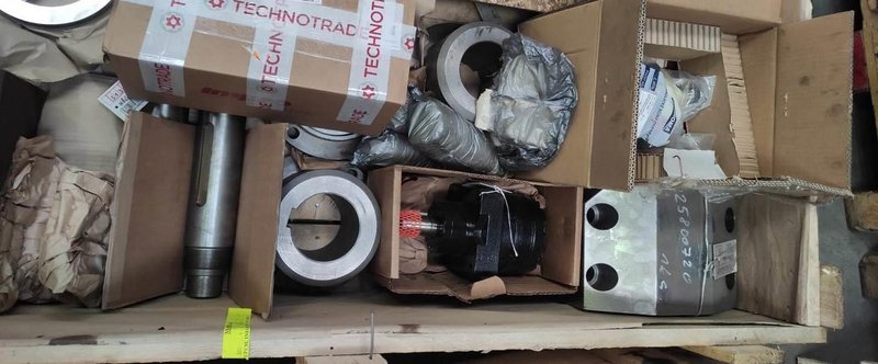 BULTMANN MODEL BWRPM 80-7 TWO ROLL STRAIGHTENING MACHINE WITH 2 72.5kw DIRVE MOTORS,
STOCK # 14494