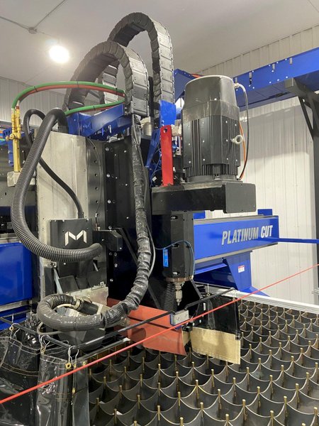 2021 X 10&#039; X 20&#039; MACHITECH PLATINUM CUT PLASMA &amp; DRILL W/ HYPERTHERM XPR300 POWER SUPPLY: STOCK #21112