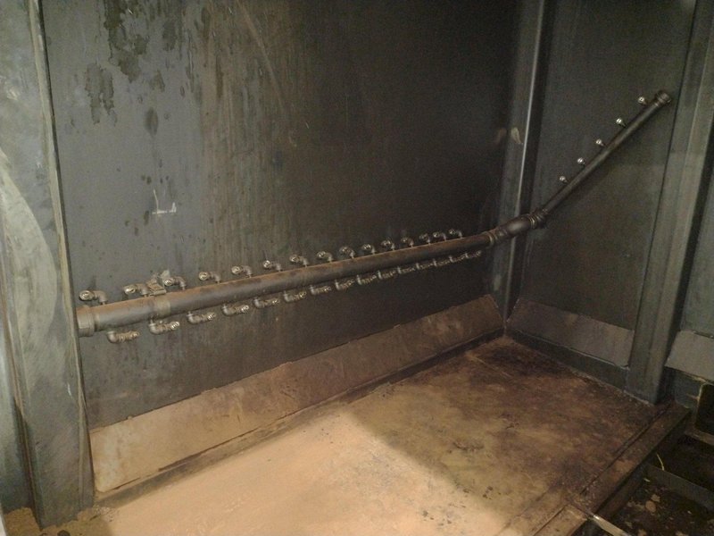 74" X 74" STOELTING MODEL #CSW8121 AUTOMATIC WASHER, WITH FLIP-UP DIE STATION POWERED INFEED, NEW 2012: YOBRO #25172